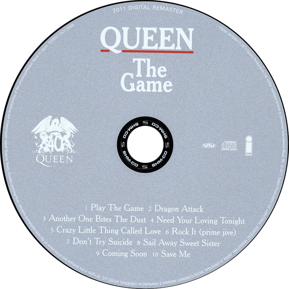Cartula Cd1 de Queen - The Game (Deluxe Edition)