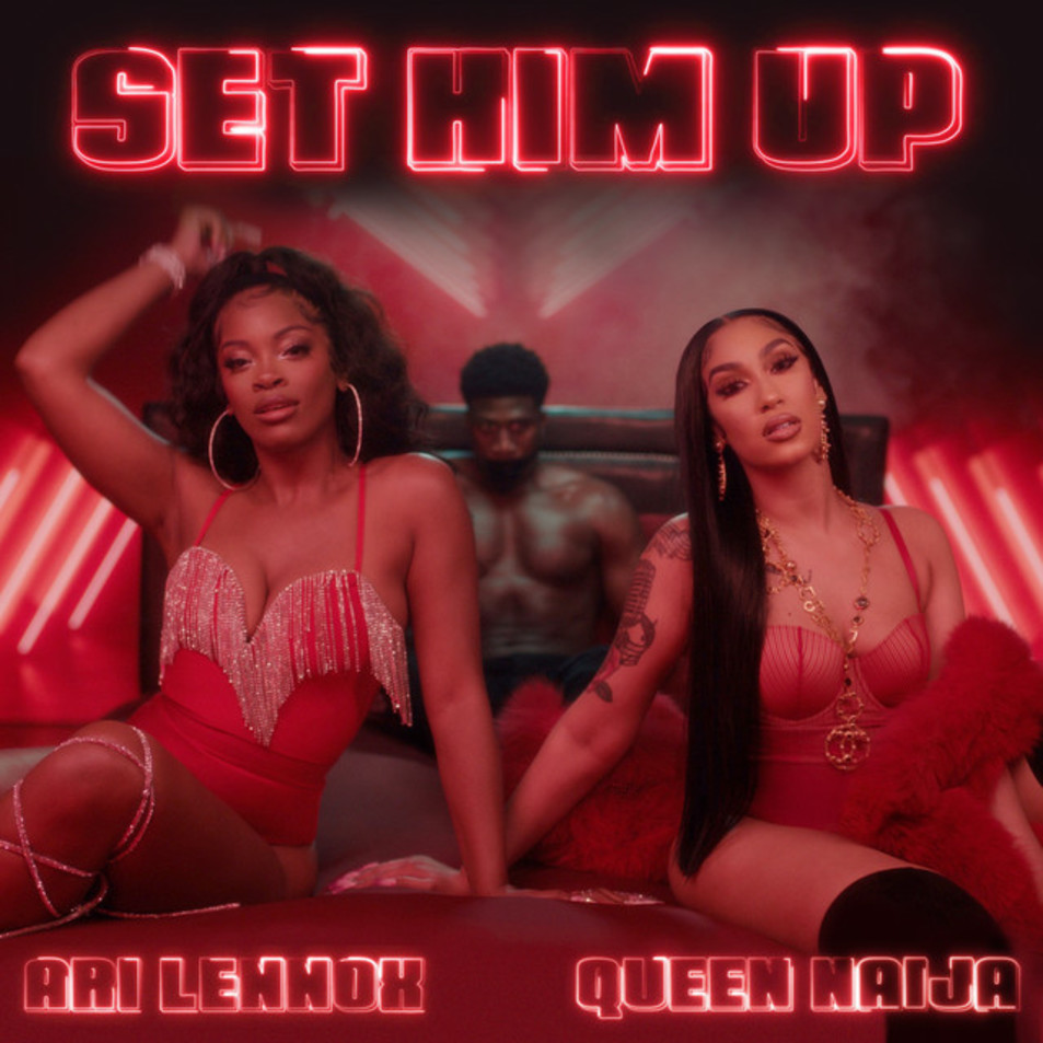Cartula Frontal de Queen Naija - Set Him Up (Featuring Ari Lennox) (Cd Single)