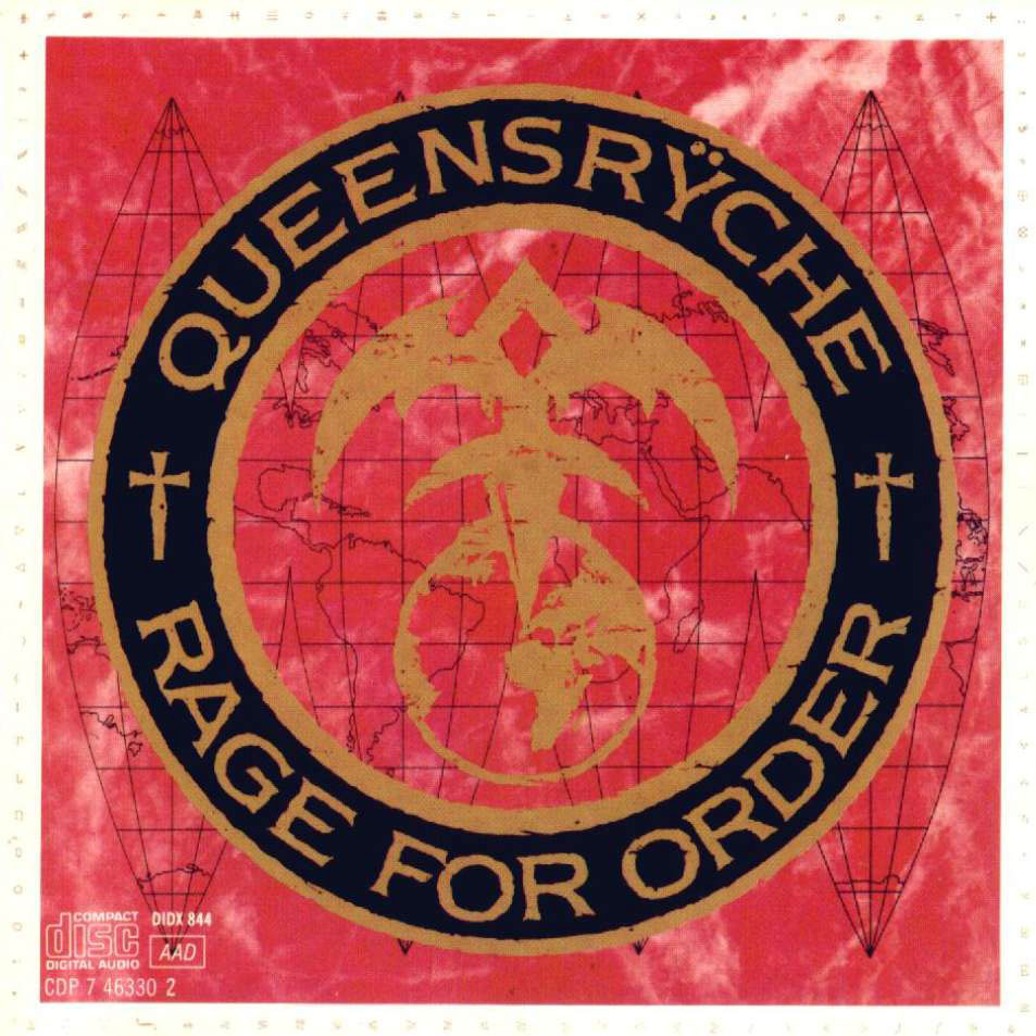 Cartula Frontal de Queensryche - Rage For Order