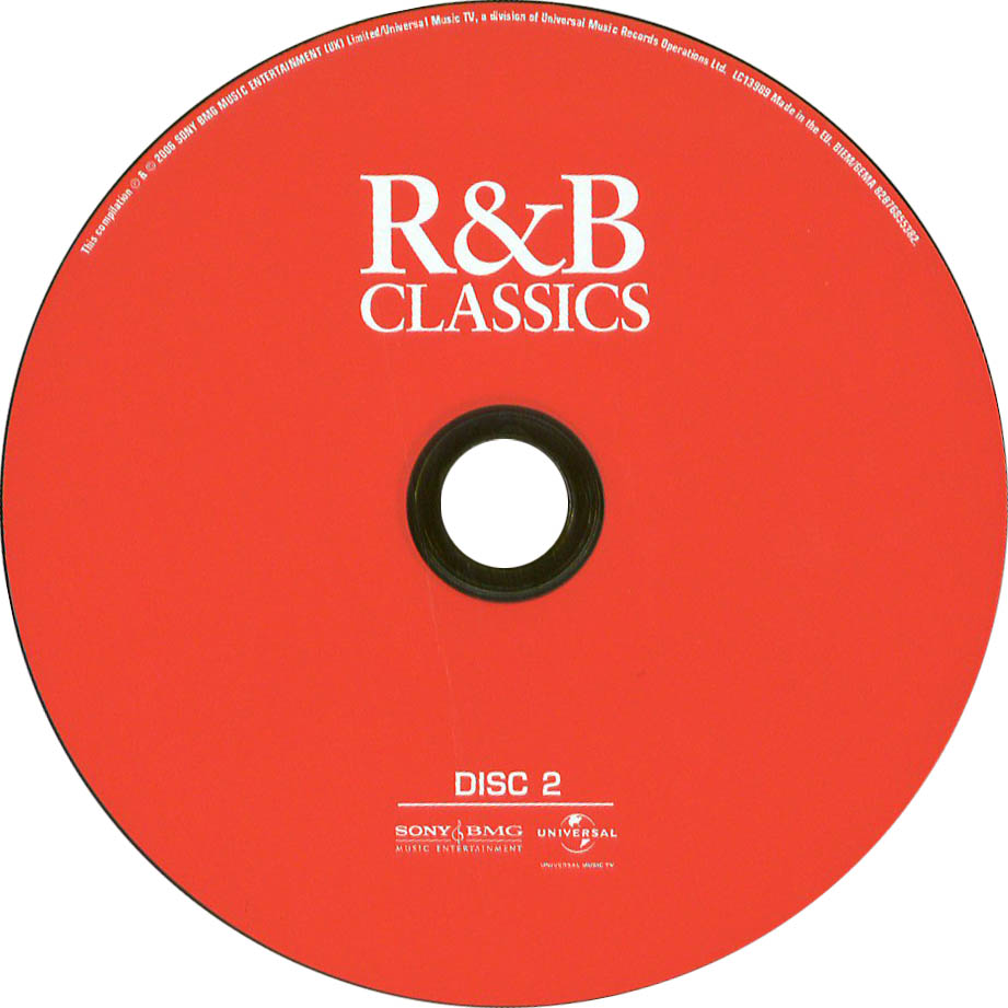 Cartula Cd2 de R&b Classics