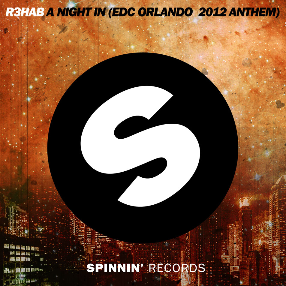 Cartula Frontal de R3hab - A Night In (Edc Orlando 2012 Anthem) (Cd Single)
