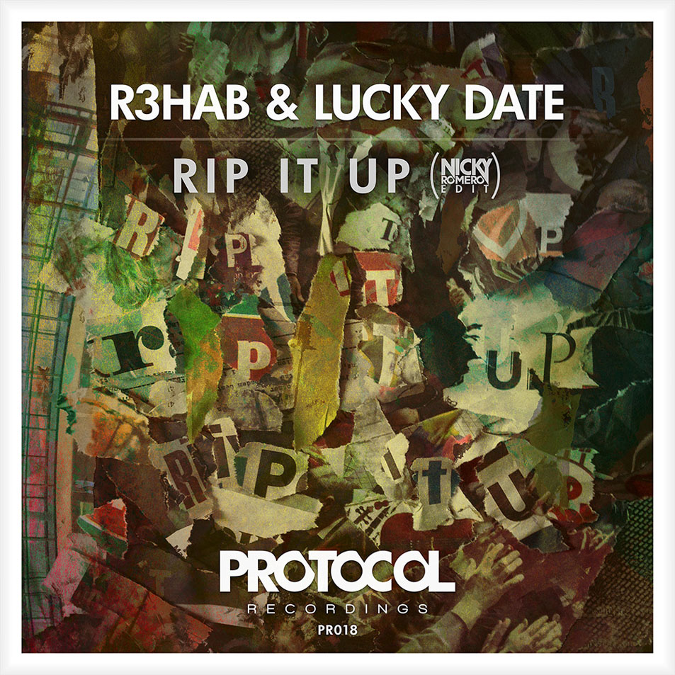 Cartula Frontal de R3hab - Rip It Up (Featuring Lucky Date) (Nicky Romero Edit) (Cd Single)