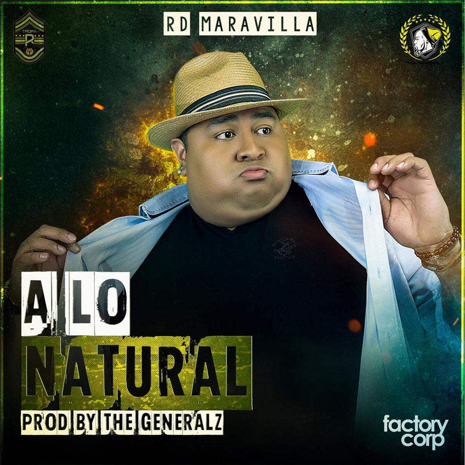 Cartula Frontal de Rd Maravilla - A Lo Natural (Cd Single)