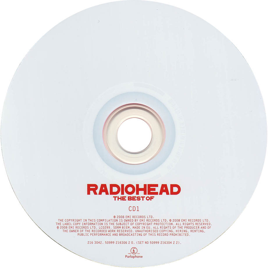 Cartula Cd1 de Radiohead - The Best Of Radiohead