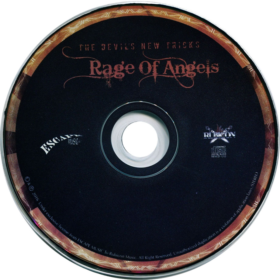 Cartula Cd de Rage Of Angels - The Devil's New Tricks (Japan Edition)