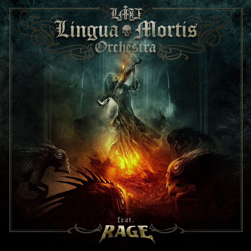 Cartula Frontal de Rage & Lingua Mortis Orchestra - Lmo