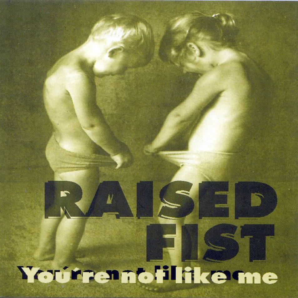 Cartula Frontal de Raised Fist - You're Not Like Me