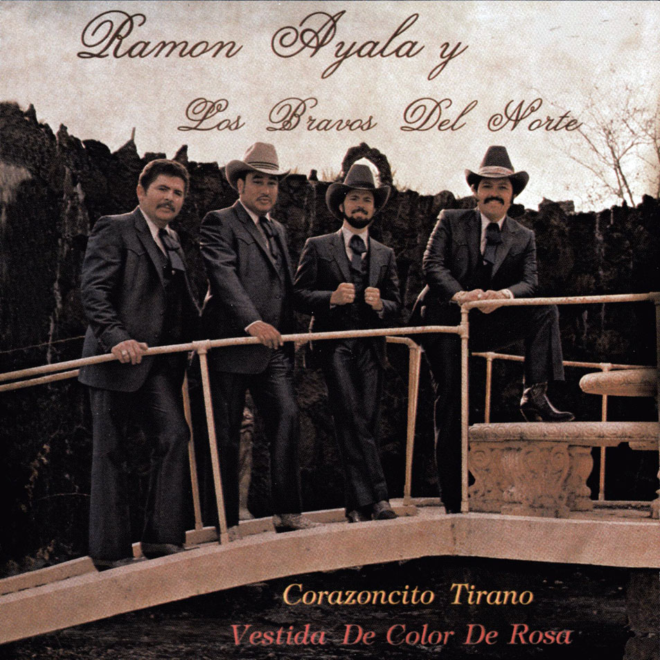 Cartula Frontal de Ramon Ayala Y Sus Bravos Del Norte - Vestida De Color De Rosa