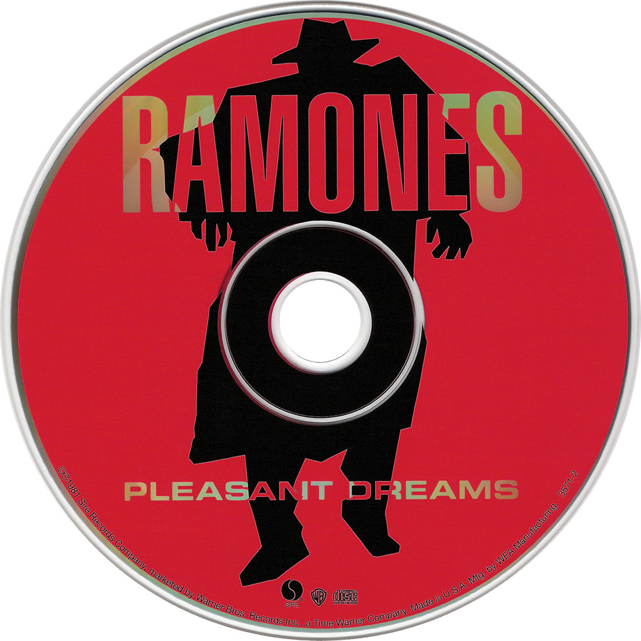 Cartula Cd de Ramones - Pleasant Dreams
