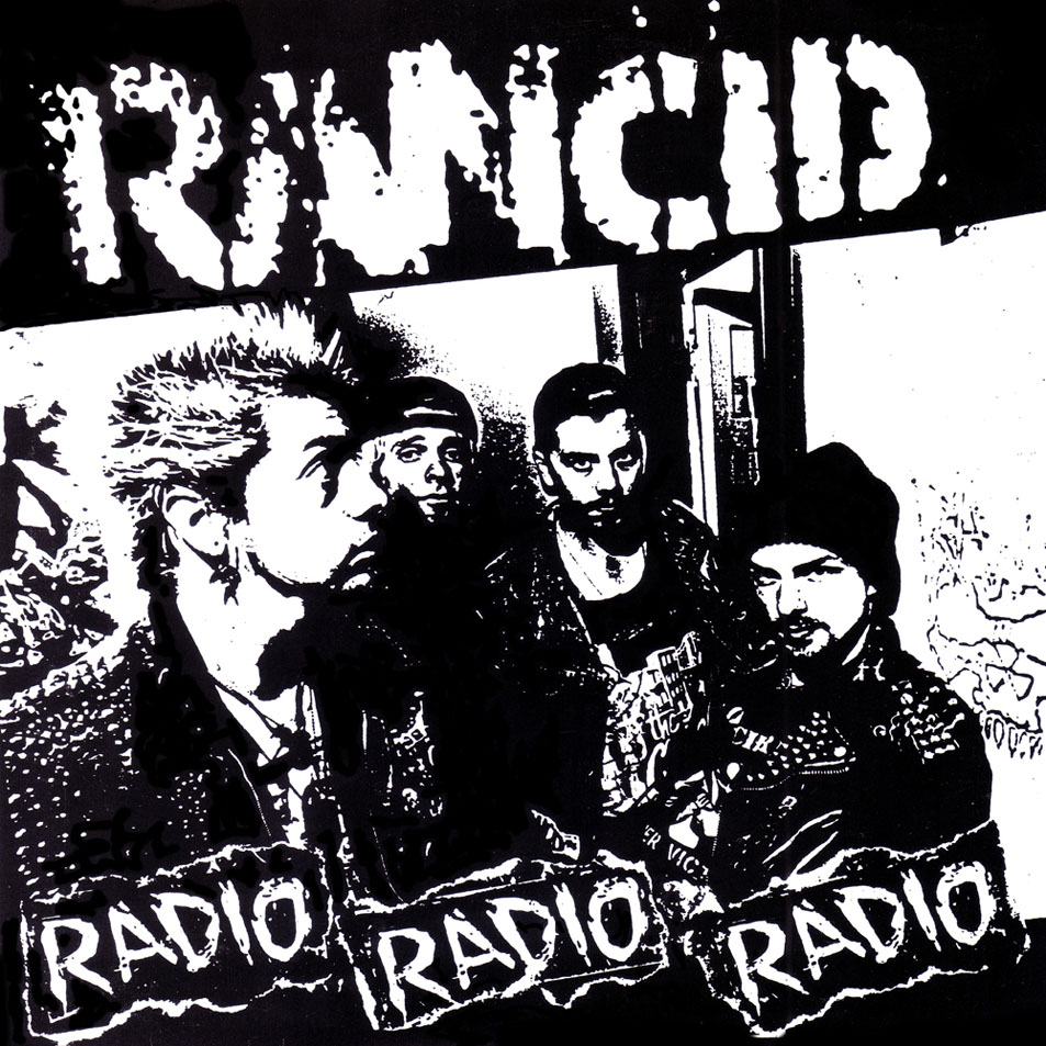 Cartula Frontal de Rancid - Radio Radio Radio (Ep)