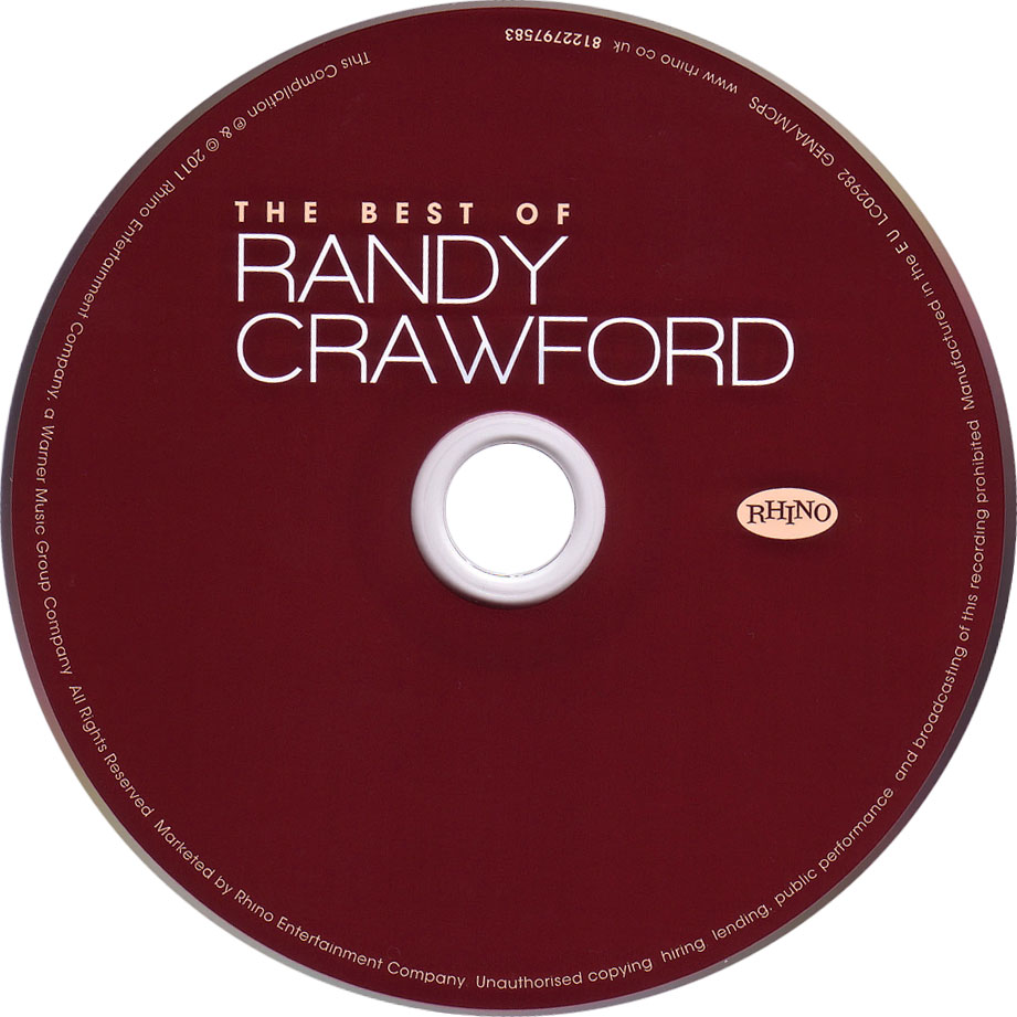Cartula Cd de Randy Crawford - The Best Of Randy Crawford