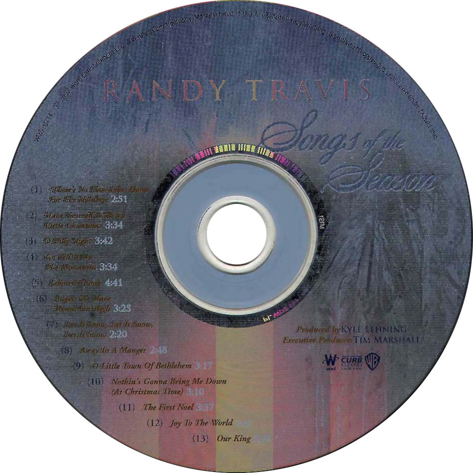 Cartula Cd de Randy Travis - Songs Of The Season