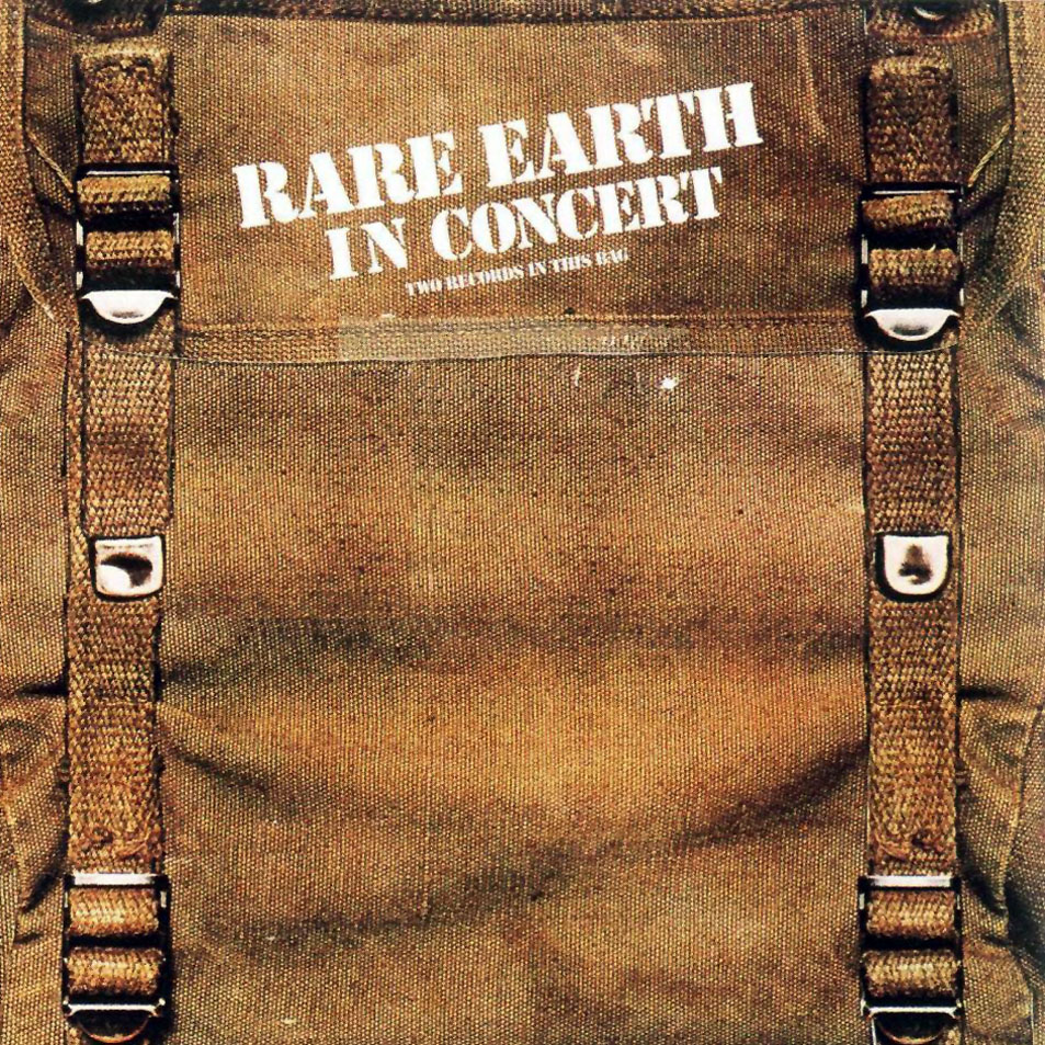 Cartula Frontal de Rare Earth - Rare Earth In Concert