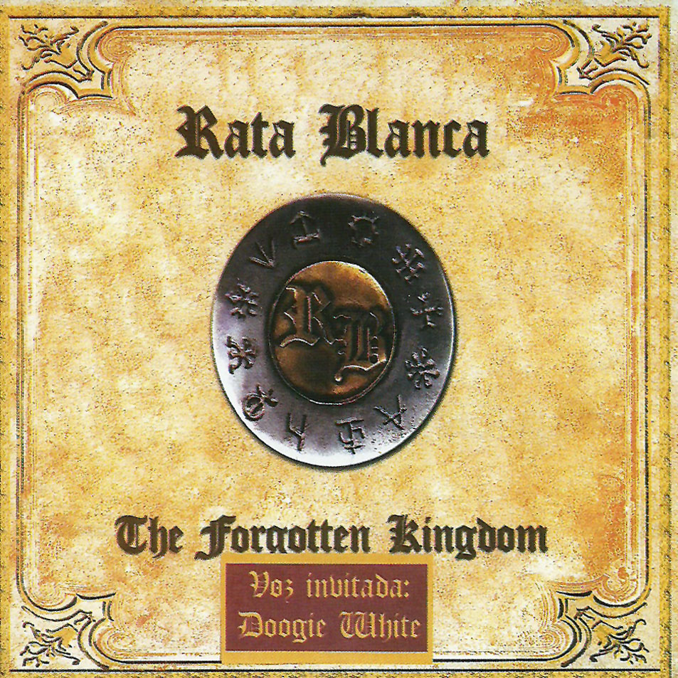 Cartula Frontal de Rata Blanca - The Forgotten Kingdom