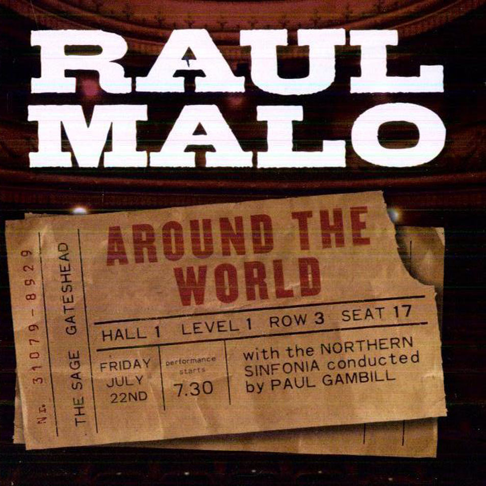 Cartula Frontal de Raul Malo - Around The World