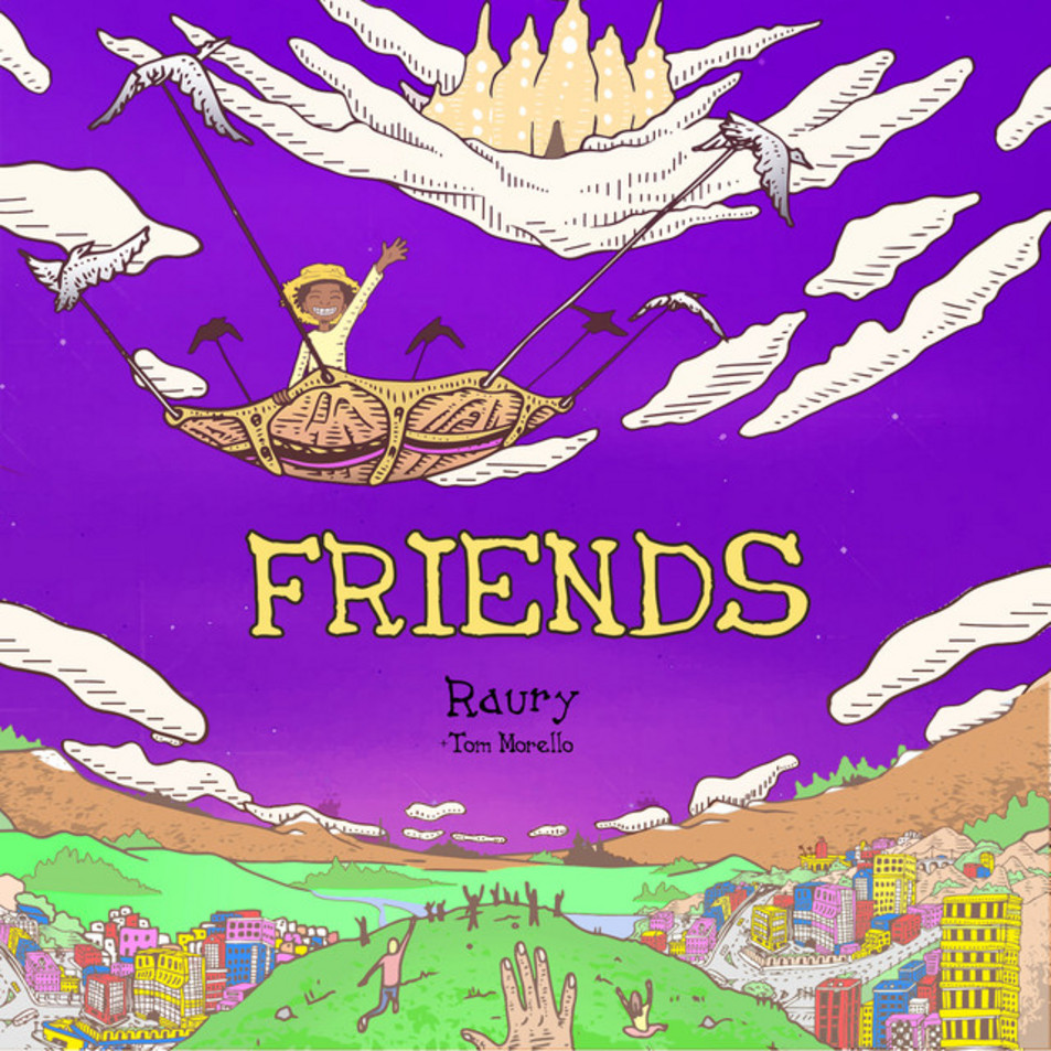 Cartula Frontal de Raury - Friends (Cd Single)