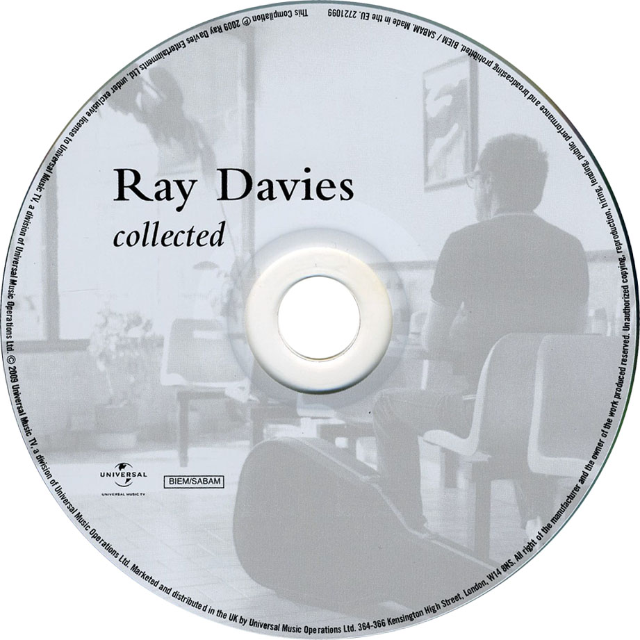 Cartula Cd de Ray Davies - Collected