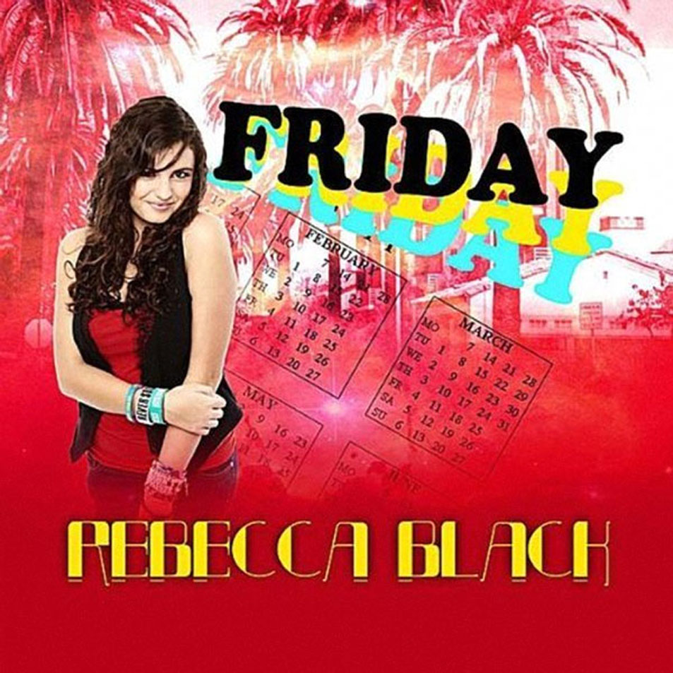 Cartula Frontal de Rebecca Black - Friday (Cd Single)