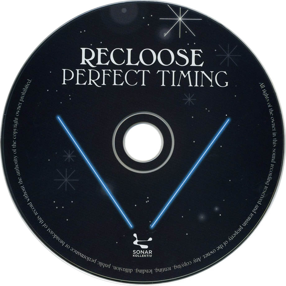 Cartula Cd de Recloose - Perfect Timing