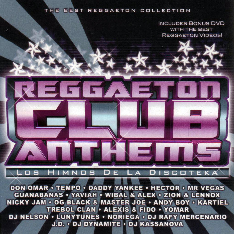 Cartula Frontal de Reggaeton Club Anthems Volumen 1