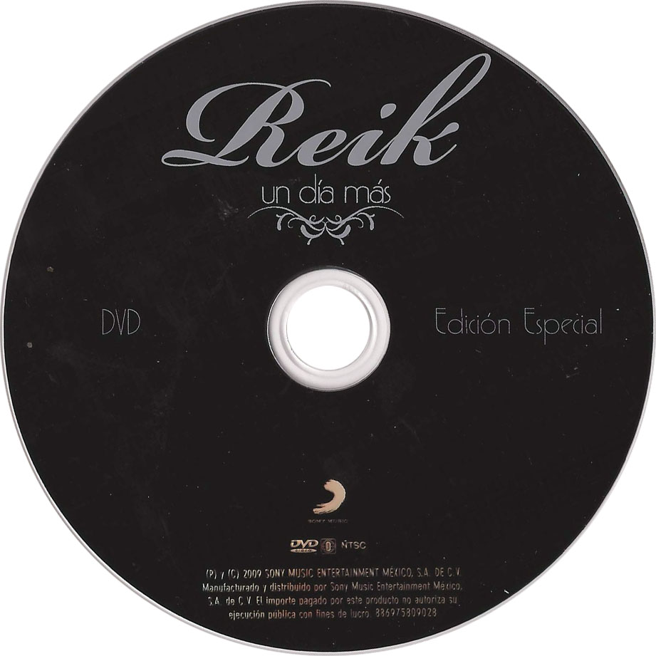 Cartula Dvd de Reik - Un Dia Mas (Edicion Especial)