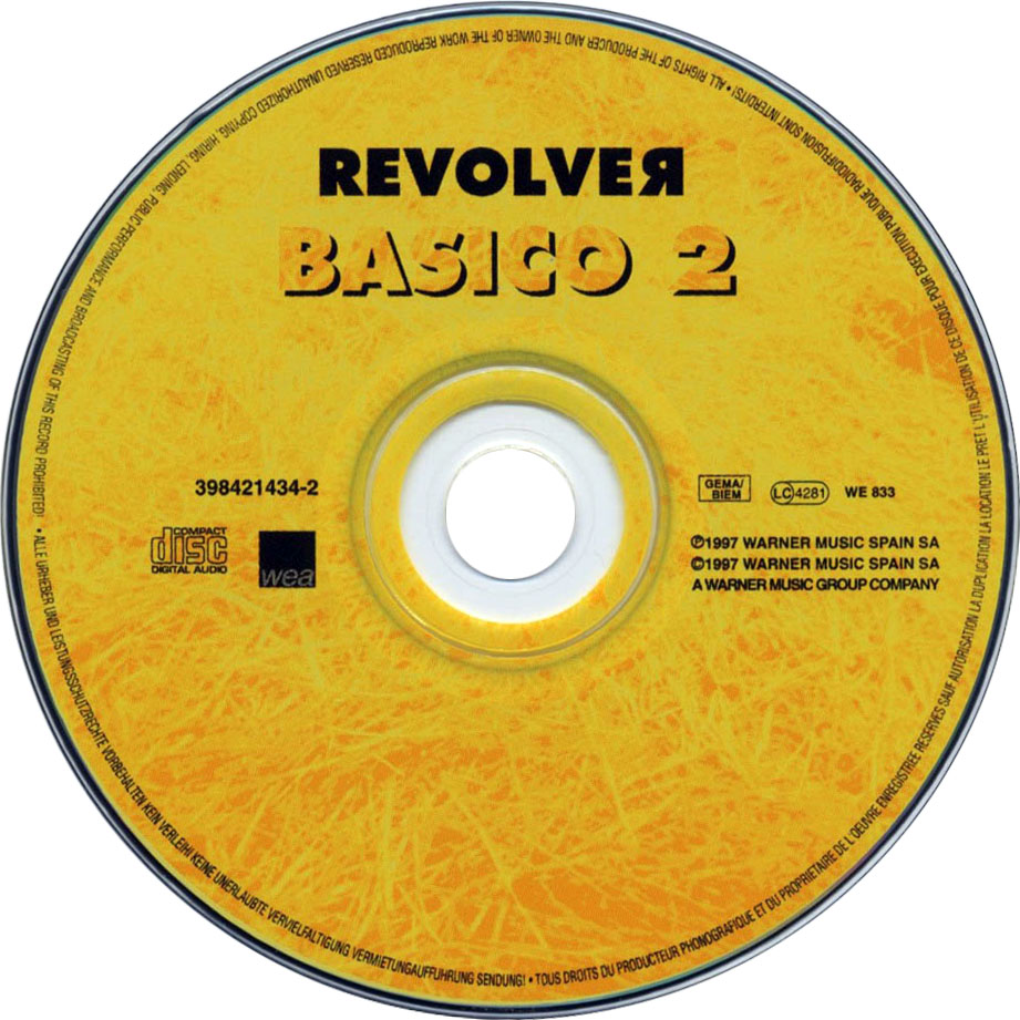 Cartula Cd de Revolver - Basico 2