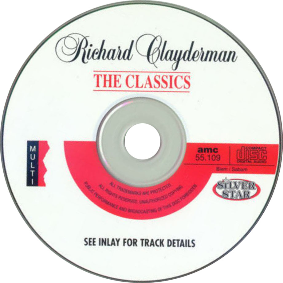 Cartula Cd de Richard Clayderman - The Classics