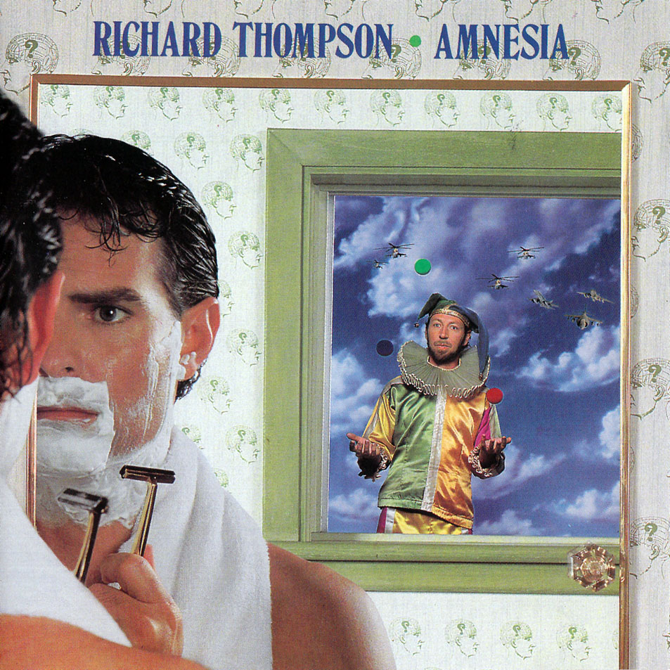 Cartula Frontal de Richard Thompson - Amnesia