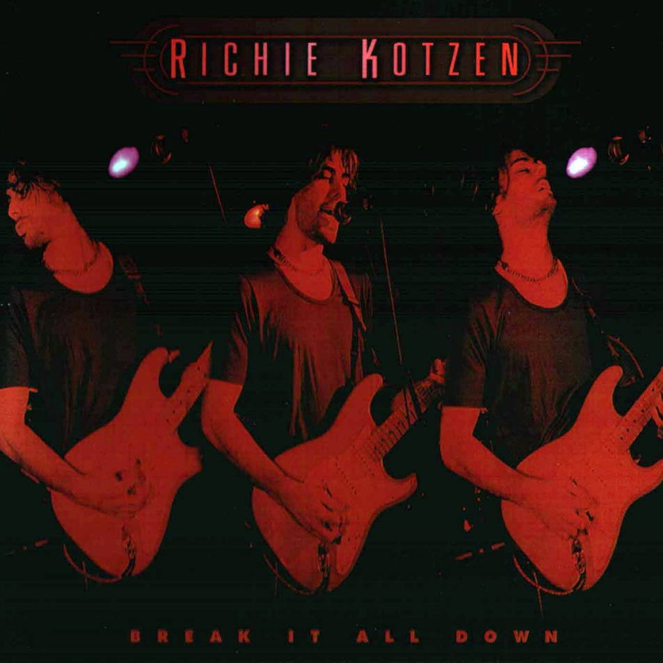 Cartula Frontal de Richie Kotzen - Break It All Down