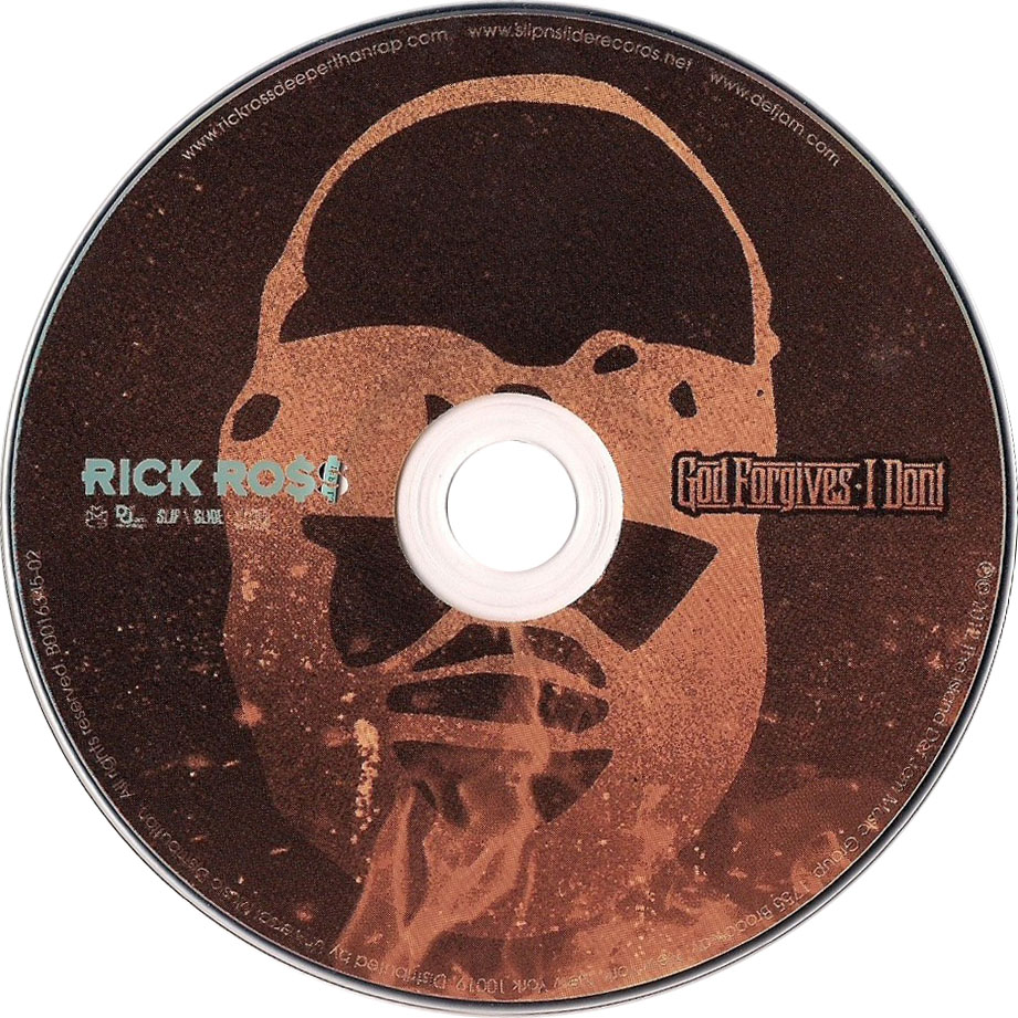 Cartula Cd de Rick Ross - God Forgives, I Don't (Deluxe Version)