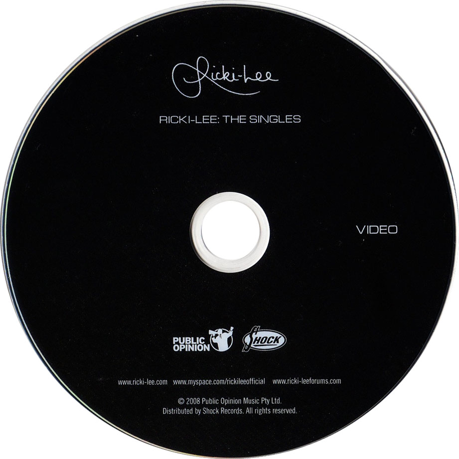 Cartula Dvd de Ricki-Lee - Ricki-Lee: The Singles