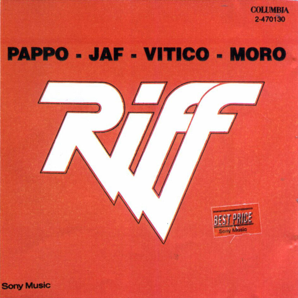 Cartula Frontal de Riff - Pappo Jaf Vitico Moro