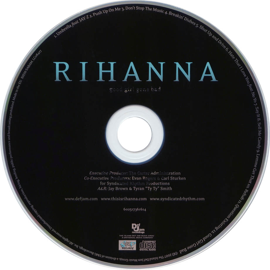 Cartula Cd2 de Rihanna - Good Girl Gone Bad (Deluxe Edition)