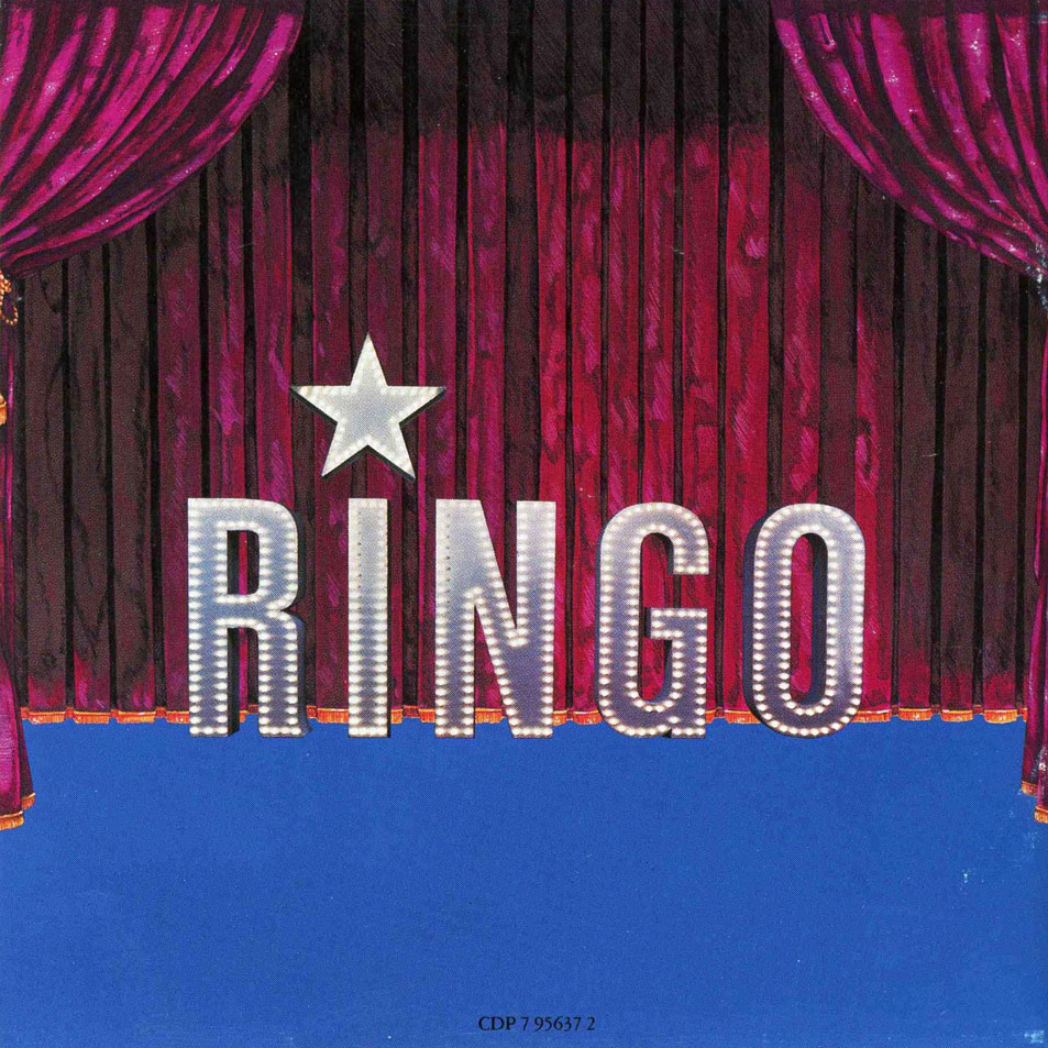 Cartula Interior Frontal de Ringo Starr - Ringo