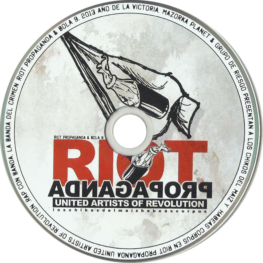 Cartula Cd de Riot Propaganda - United Artists Of Revolution
