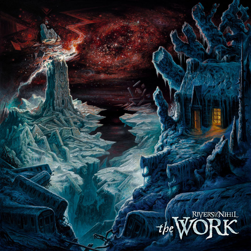 Cartula Frontal de Rivers Of Nihil - The Work