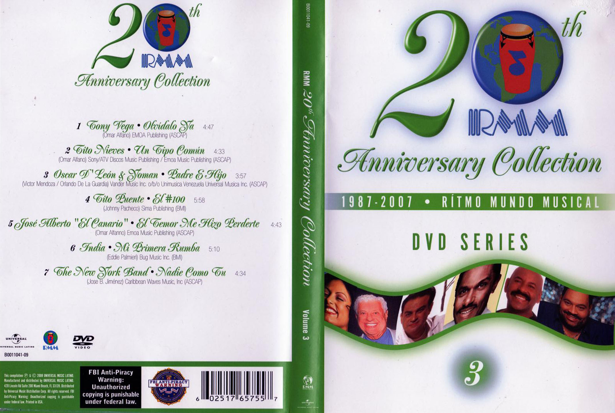 Cartula Caratula de Rmm 20th Anniversary Collection Volume 3 (Dvd)