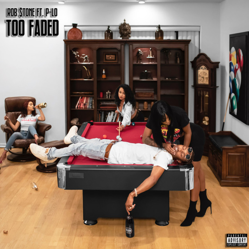 Cartula Frontal de Rob $tone - Too Faded (Cd Single)