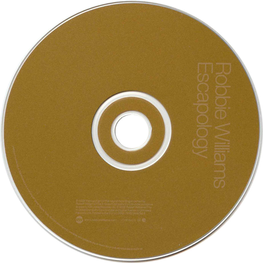 Cartula Cd de Robbie Williams - Escapology