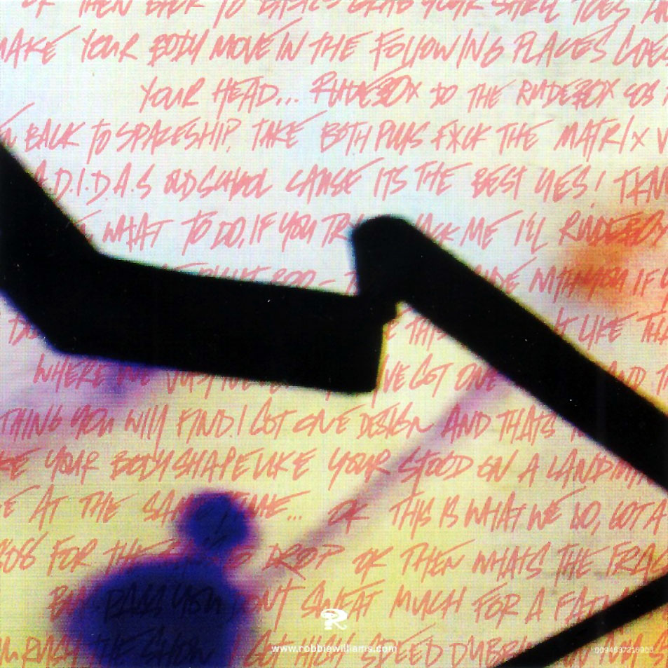 Cartula Interior Frontal de Robbie Williams - Rudebox (The Remixes) (Cd Single)
