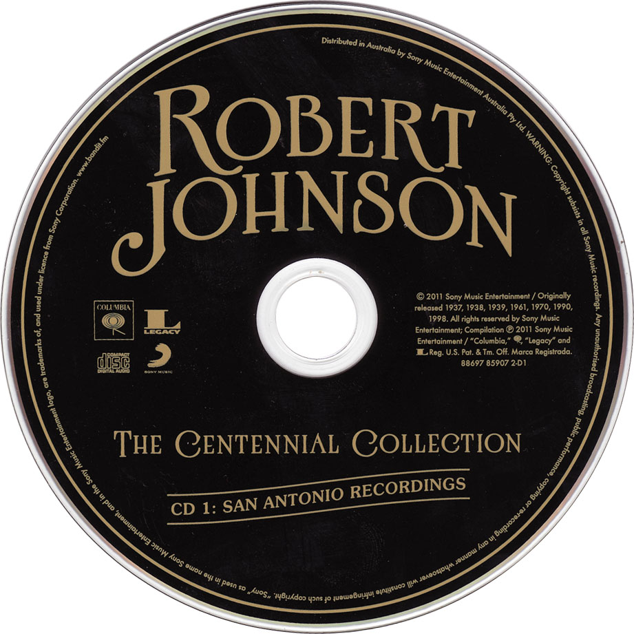 Cartula Cd1 de Robert Johnson - The Centennial Collection