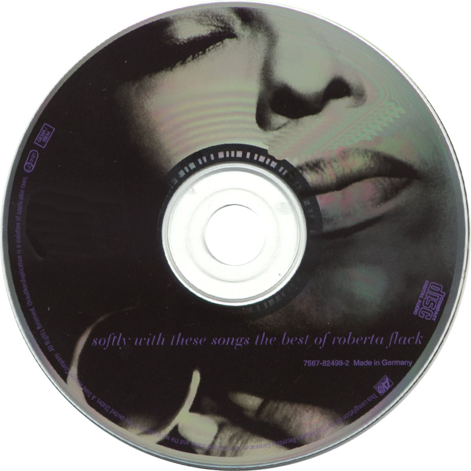 Cartula Cd de Roberta Flack - Softly With These Songs: The Best Of Roberta Flack