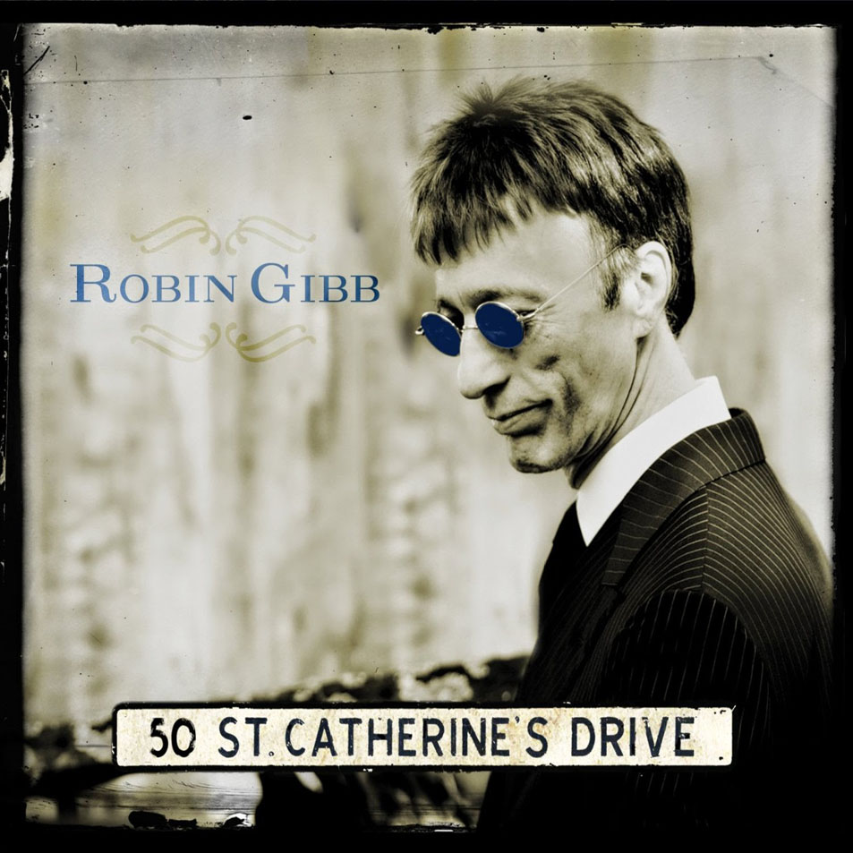Cartula Frontal de Robin Gibb - 50 St. Catherine's Drive