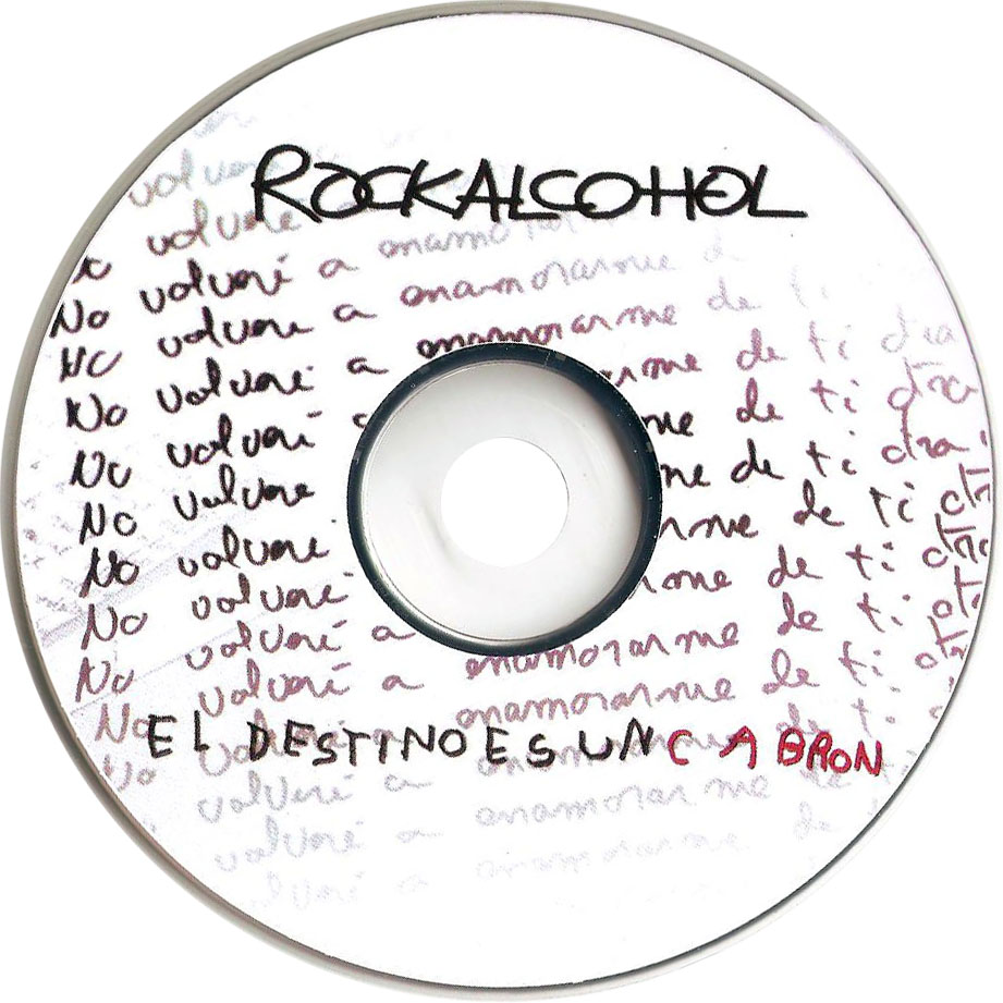 Cartula Cd de Rockalcohol - El Destino Es Un Cabron