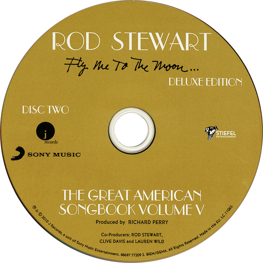 Cartula Cd2 de Rod Stewart - Fly Me To The Moon (The Great American Songbook Volume V) (Deluxe)
