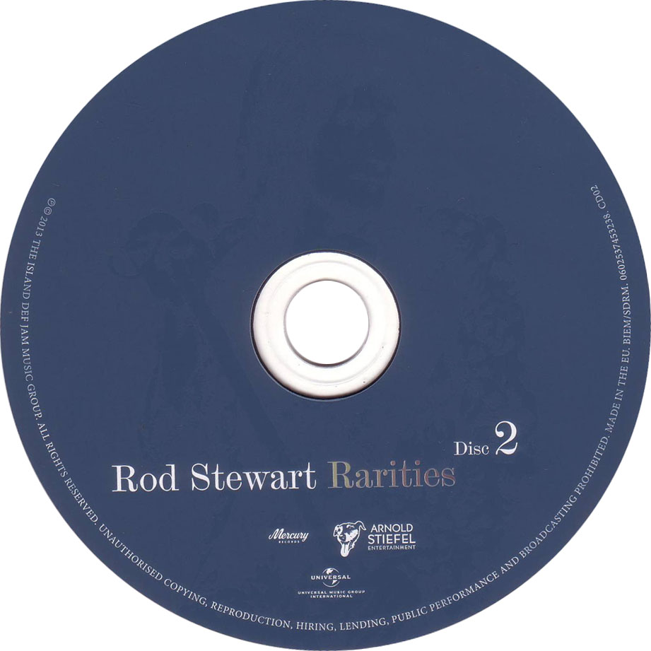 Cartula Cd2 de Rod Stewart - Rarities
