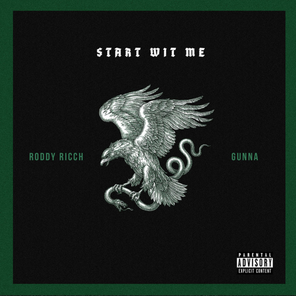 Cartula Frontal de Roddy Ricch - Start Wit Me (Featuring Gunna) (Cd Single)