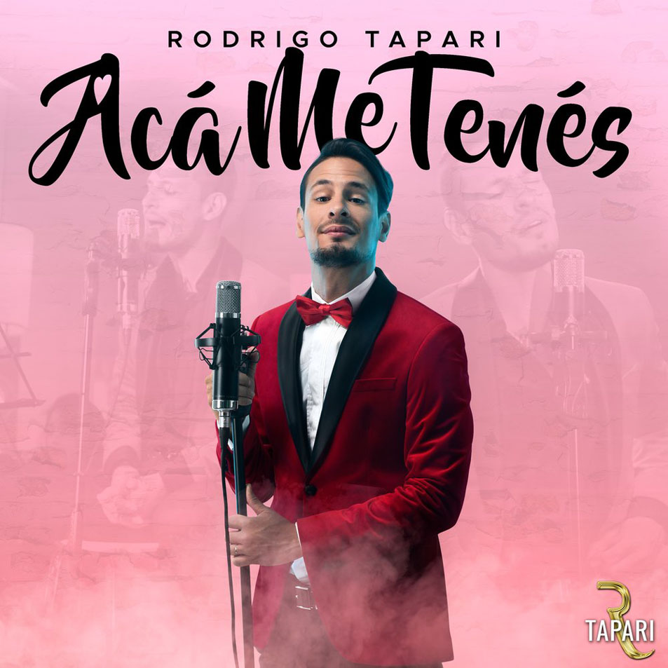 Cartula Frontal de Rodrigo Tapari - Aca Me Tenes (Cd Single)