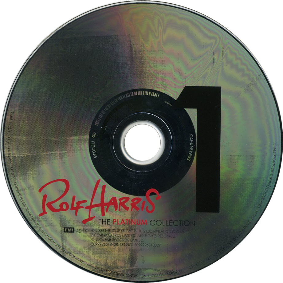 Cartula Cd1 de Rolf Harris - The Platinum Collection