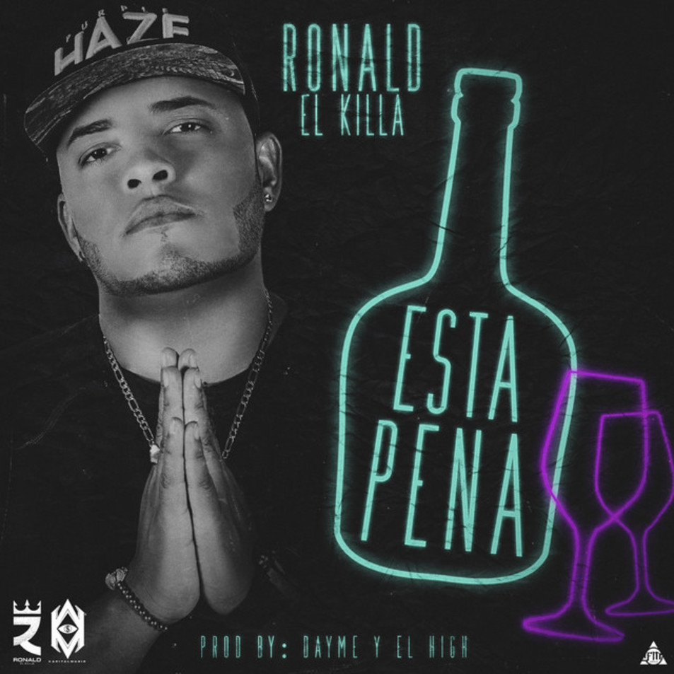 Cartula Frontal de Ronald El Killa - Esta Pena (Cd Single)